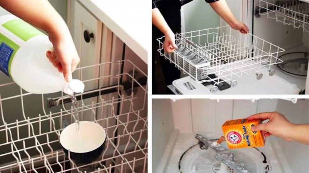  طريقة تنظيف غسالة الأطباق 