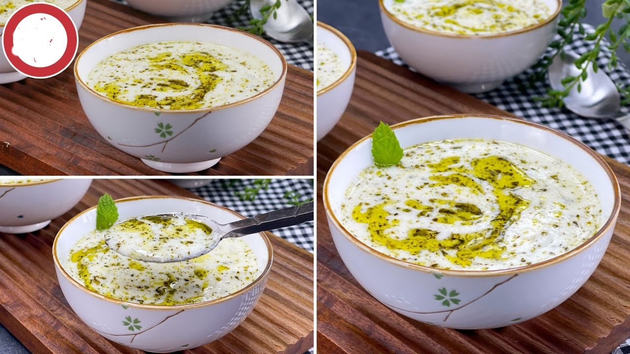 طريقة شوربة اللبن والأرز