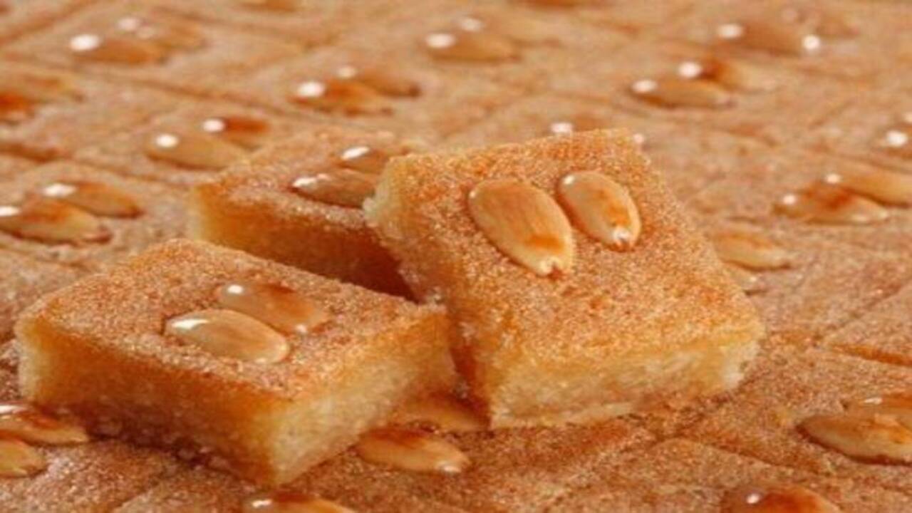 طريقة عمل البسبوسة العادية