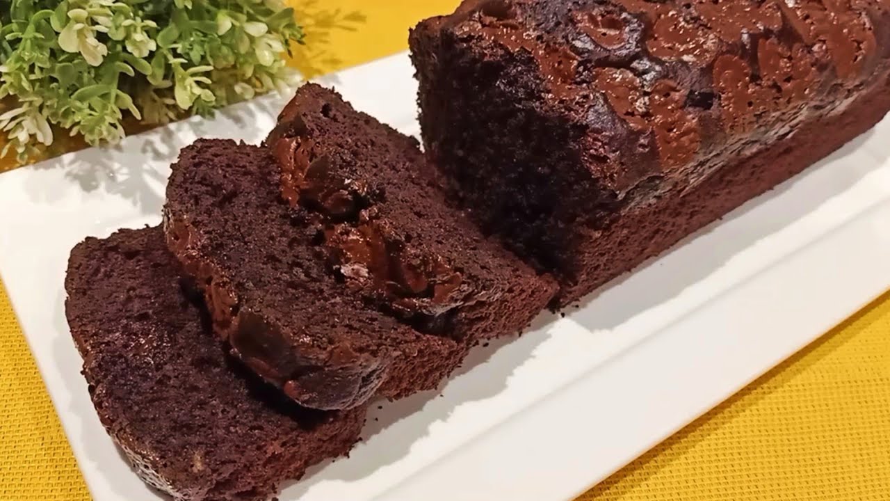 طريقة عمل كيكة الموز بالشيكولاتة