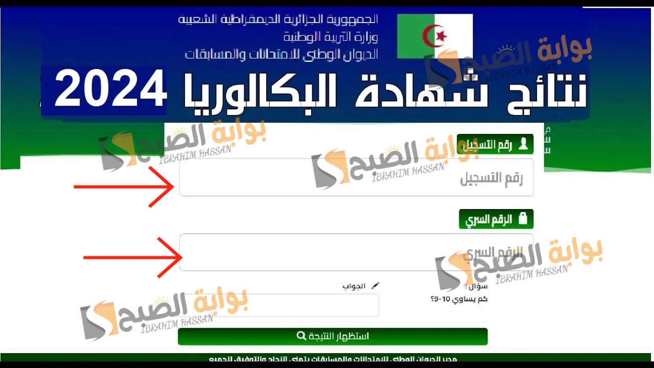 عاجل!! رابط الاستعلام عن نتائج البكالوريا الجزائر 2024 bem.onec.dz