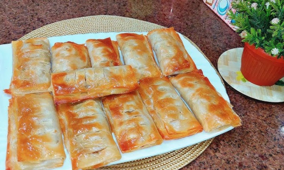 فطائر السكر بالجلاش في الطاسة