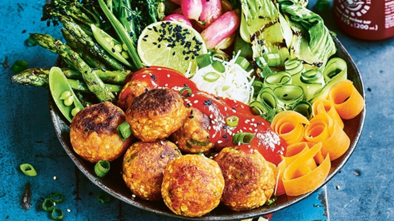 كرات السريراتشا النباتية
