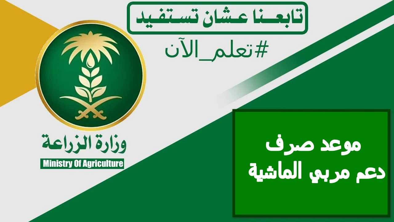 متى إيداع دعم المواشي لشهر أغسطس 2024
