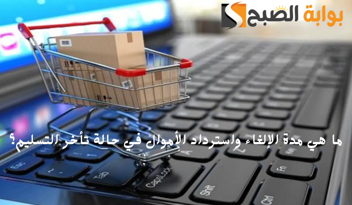 مدة الإلغاء واسترداد الأموال عند تأخير تسليم المنتجات