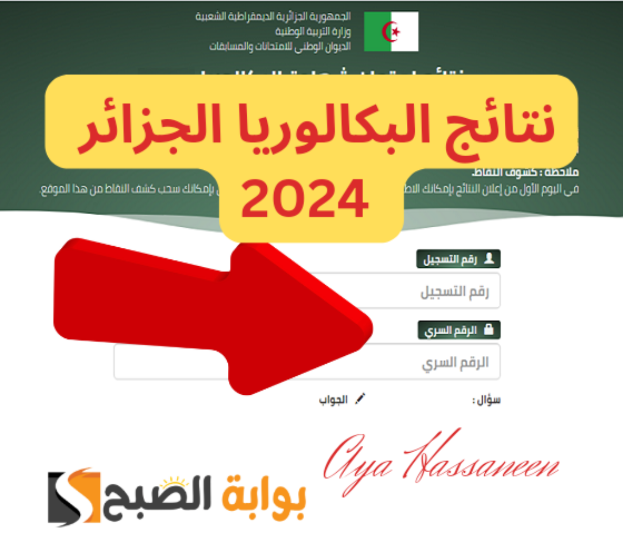نتائج البكالوريا الجزائر 2024