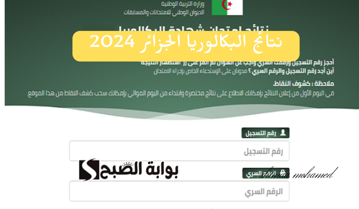 نتائج البكالوريا الجزائر