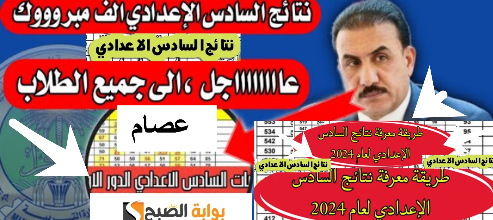 نتائج السادس الاعدادي العراق الدور