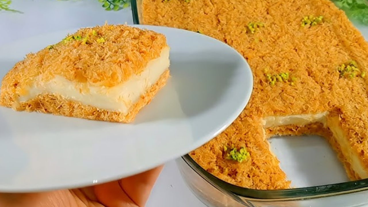الكنافة بالمهلبية