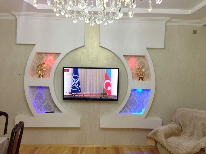 ديكور جبس بورد شاشات بلازما