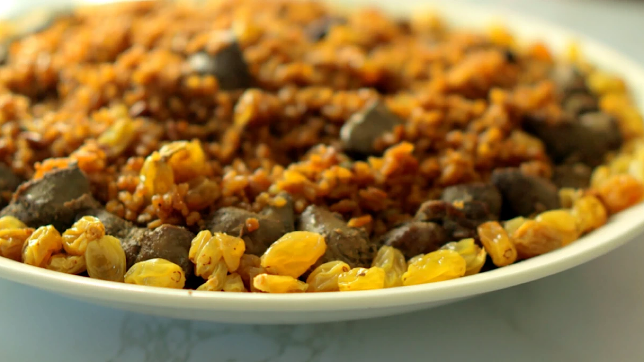 طريقة عمل الأرز بالكبد والقوانص