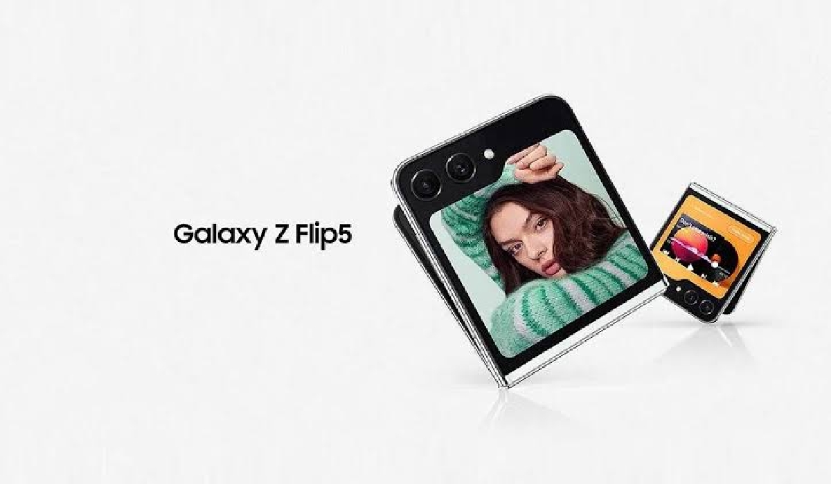 هاتف samsung galaxy z flip 5 الجيل الخامس