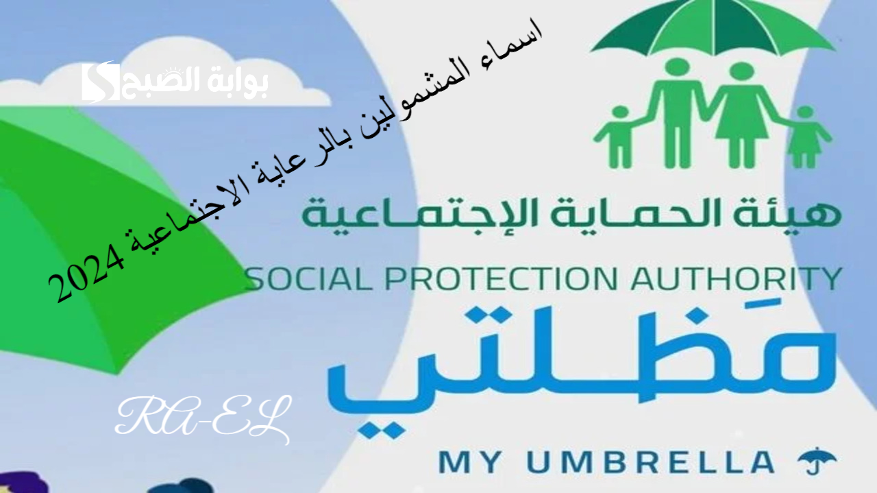اسماء المشمولين بالرعاية الاجتماعية 2024