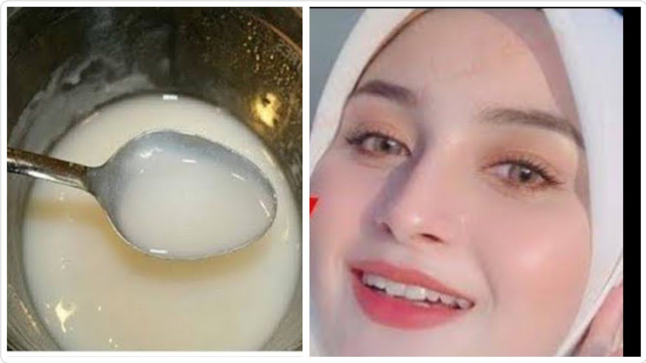 للحصول على وجه جذاب اعملي خلطة كريم بانثينول والنشا للبشرة بيضاء ومشرقة