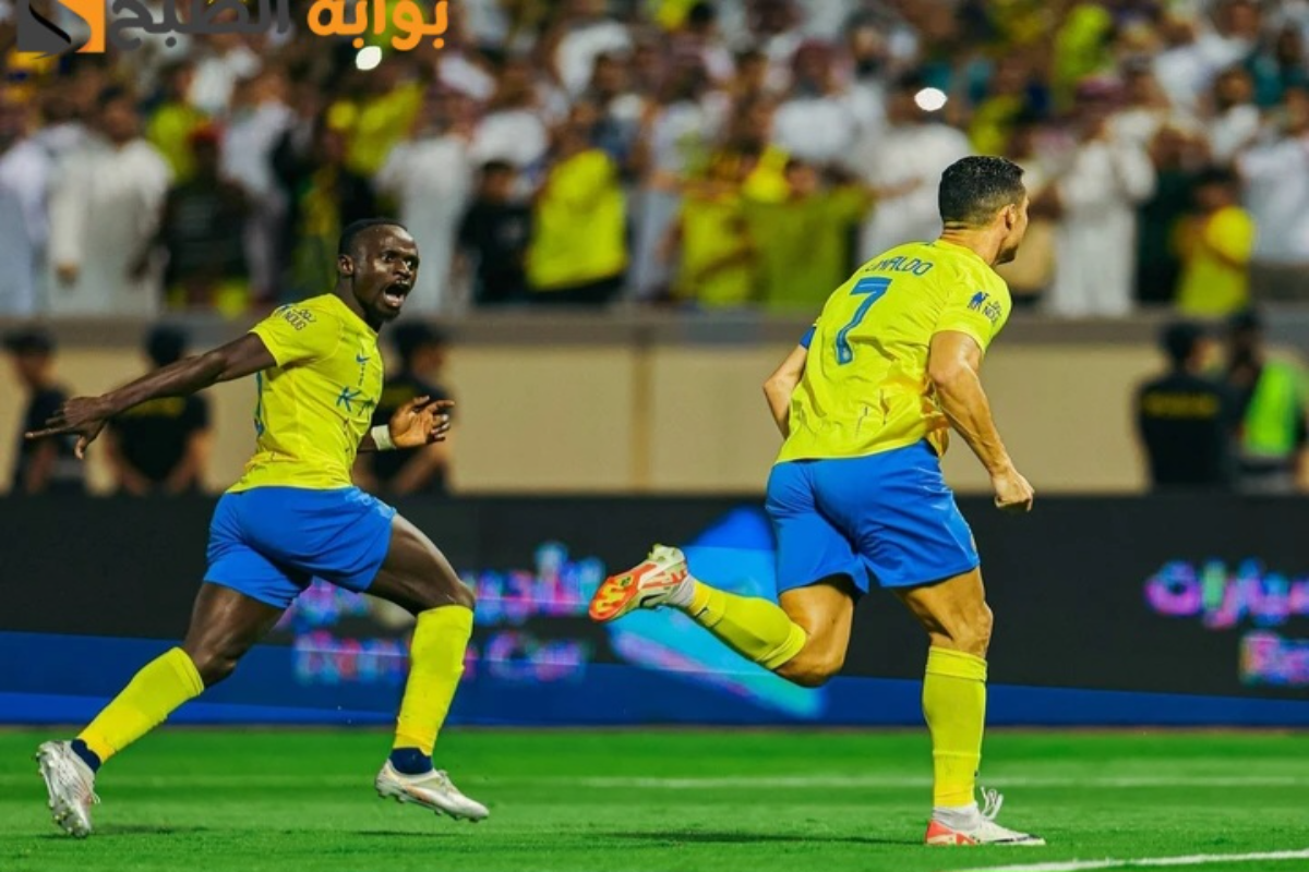 احتفال رونالدو وماني