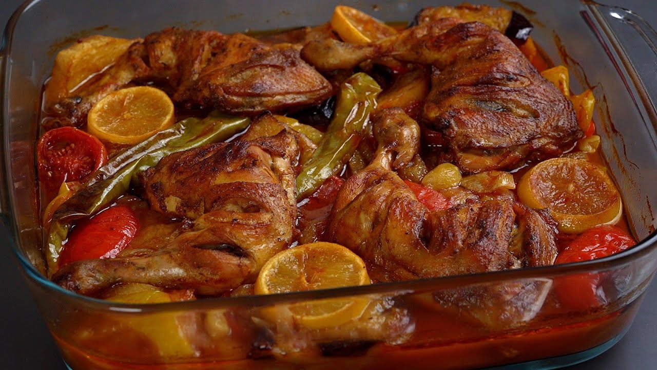 طريقة عمل الدجاج بالثوم