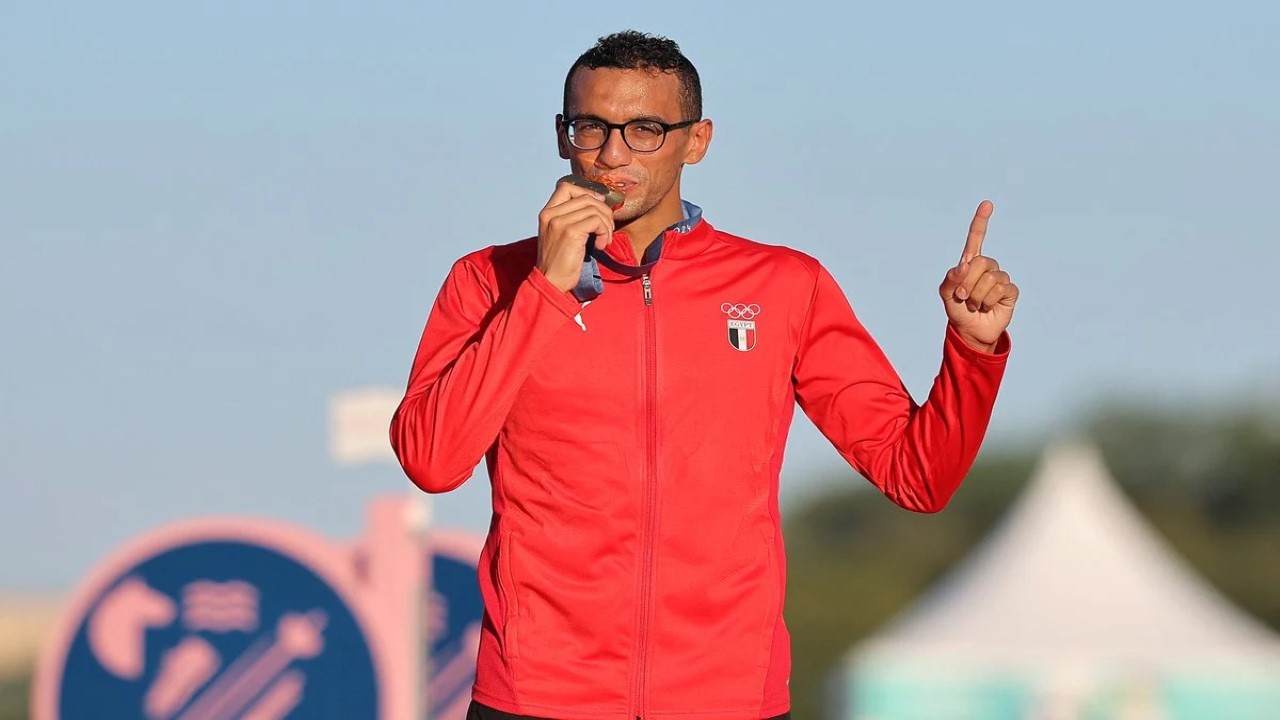 أحمد الجندي يحصد الميدالية الذهبية في أولمبياد باريس 2024