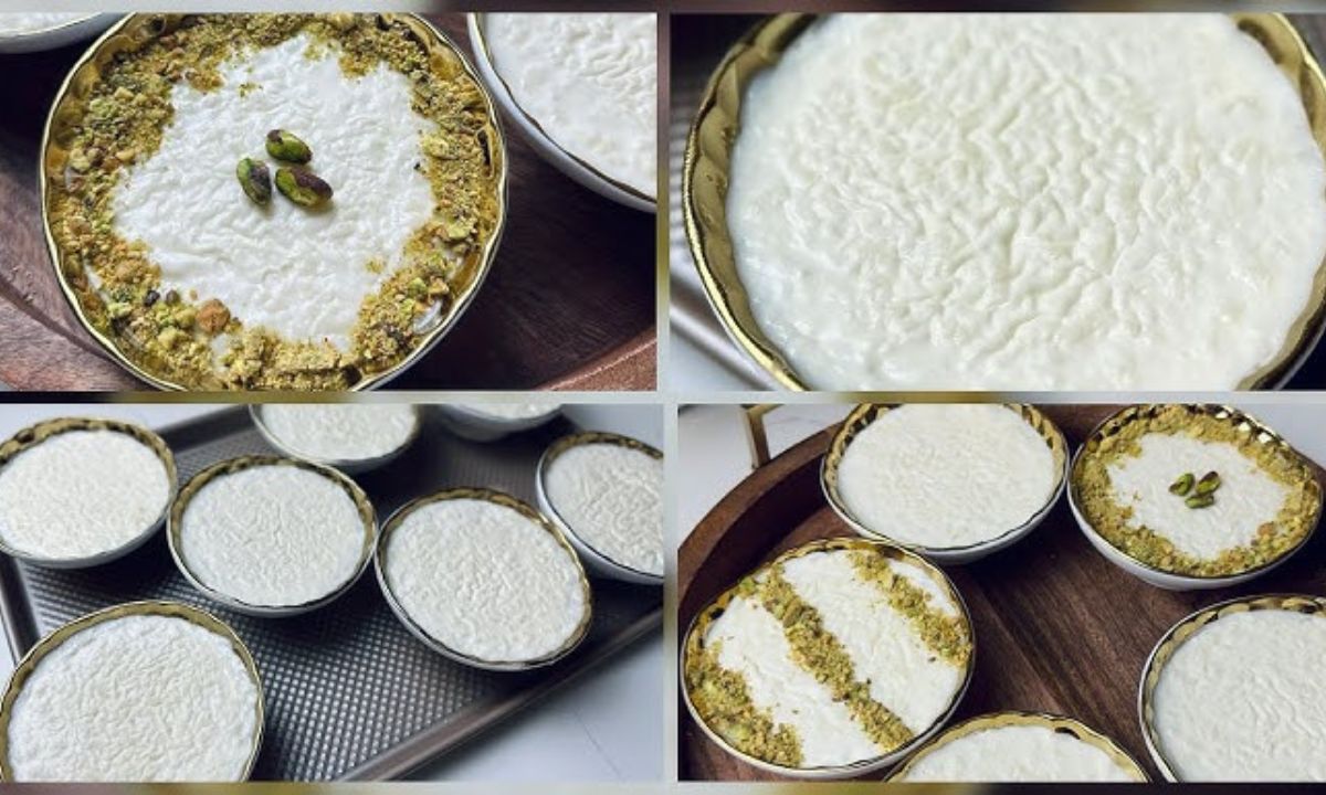 الأرز باللبن الكريمي