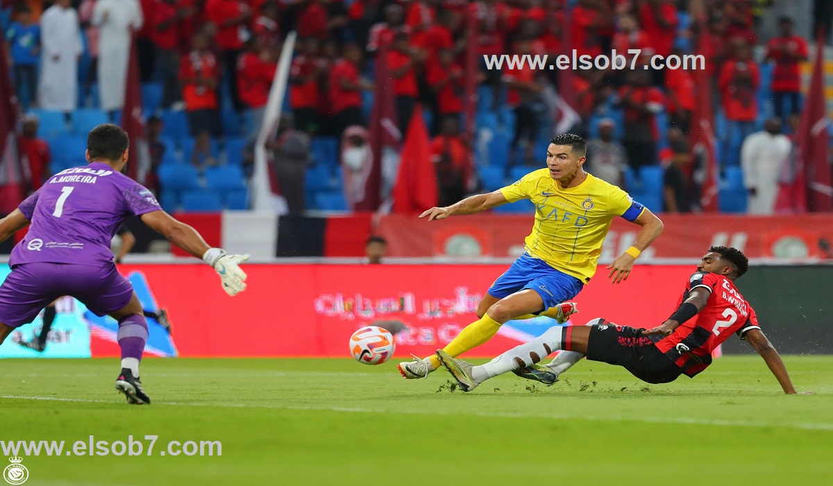 مباراة النصر والرائد