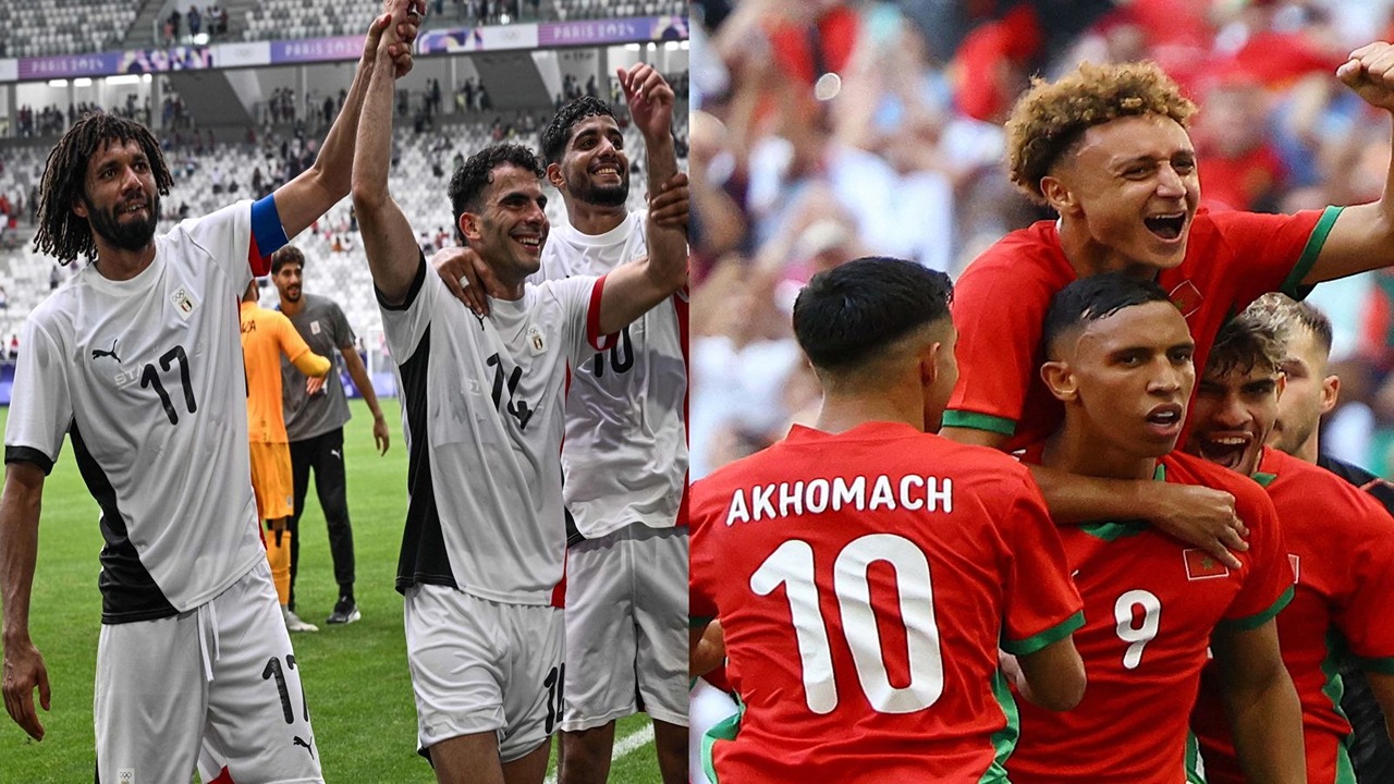 القنوات المفتوحة الناقلة لمباراة مصر والمغرب
