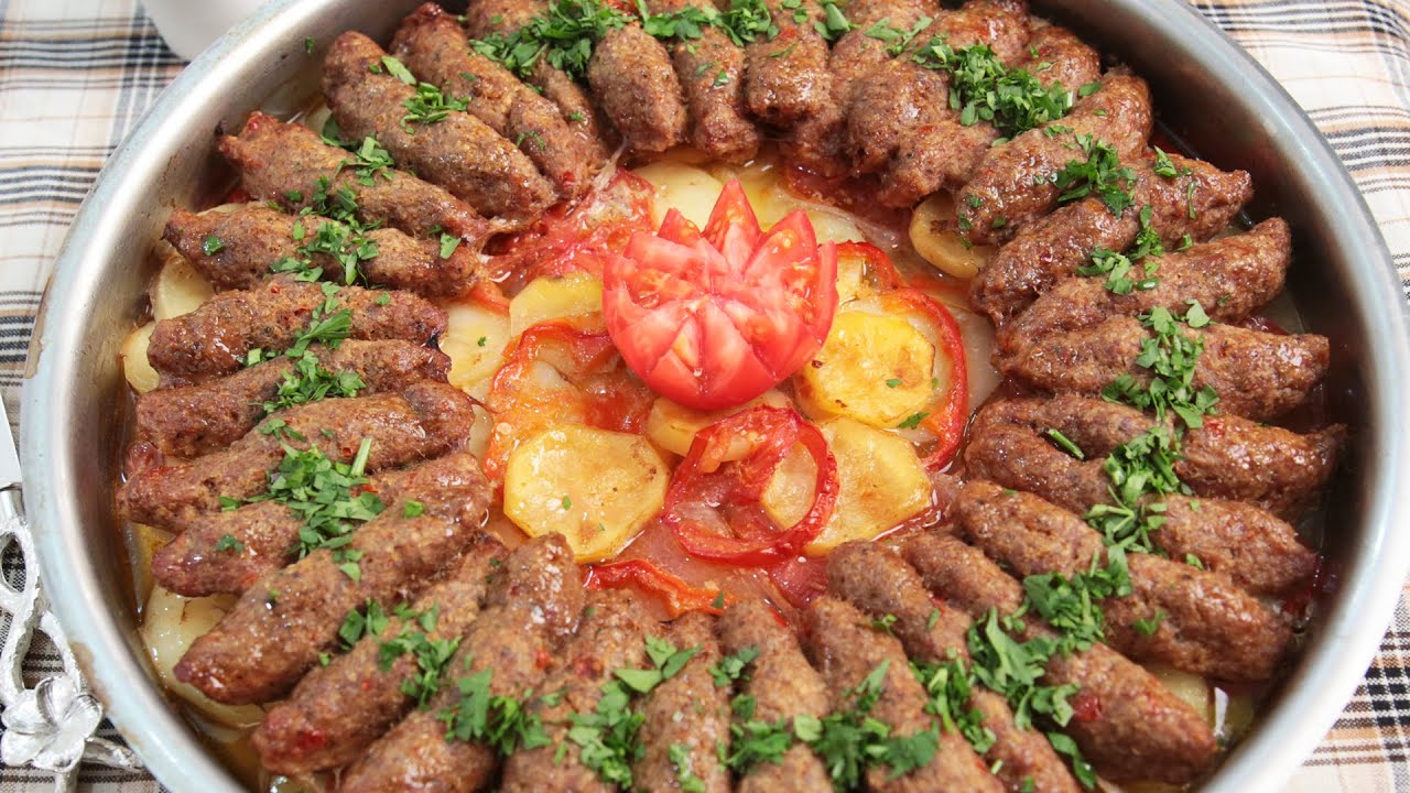 الكفتة المشوية في الصينية