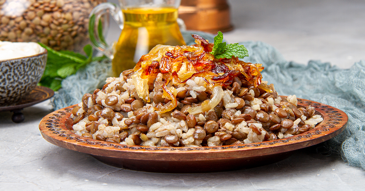 طريقة عمل المجدرة الأردنية