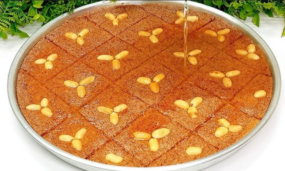 بسبوسة المحلات الطرية والمرملة