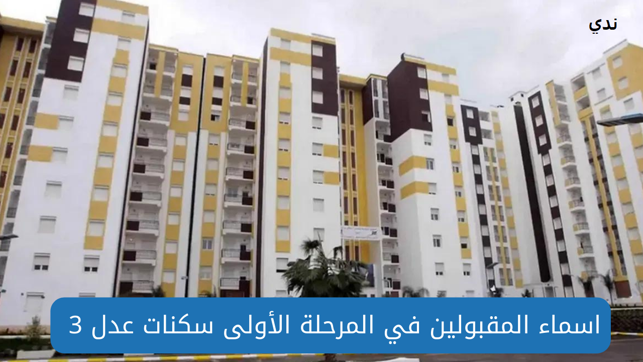 سكنات عدل 3 إلكترونيًا