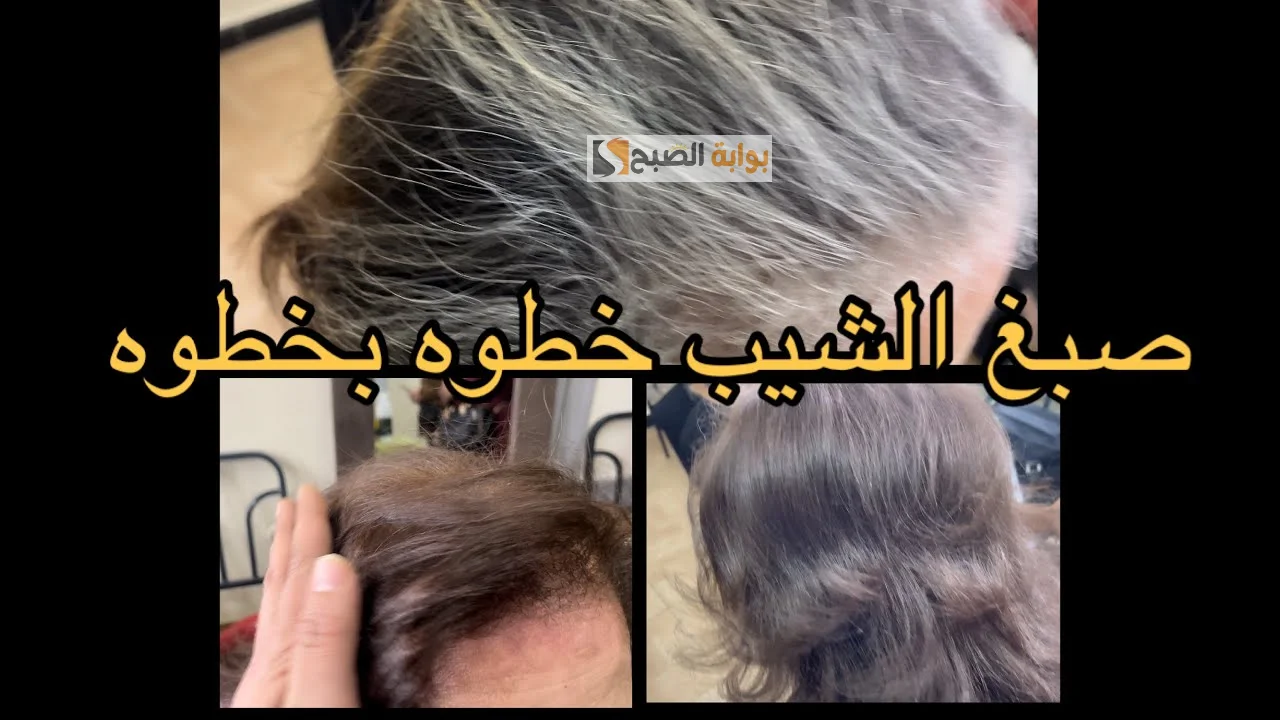صبغ الشعر الأبيض