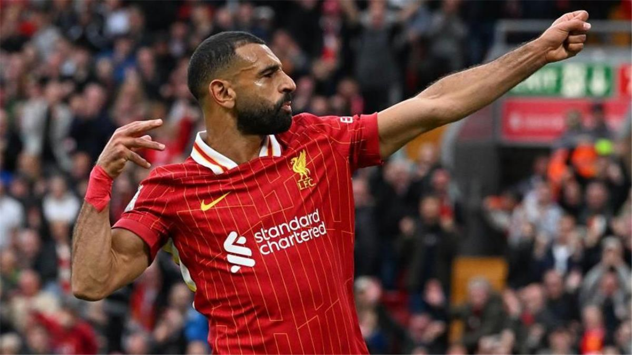 طريقة احتفال محمد صلاح
