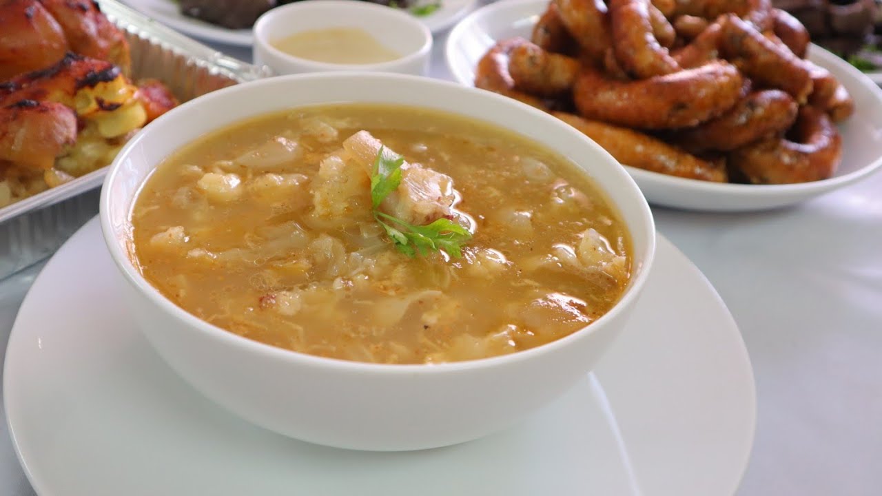 طريقة تحضير شوربة الكوارع