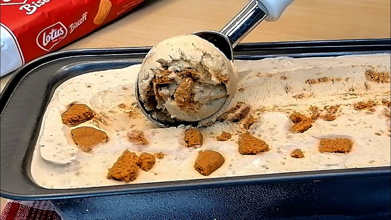 طريقة عمل آيس كريم اللوتس