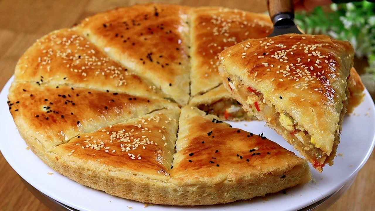 طريقة عمل الفطائر التركية الهشة الشهية لذيذ الطعم