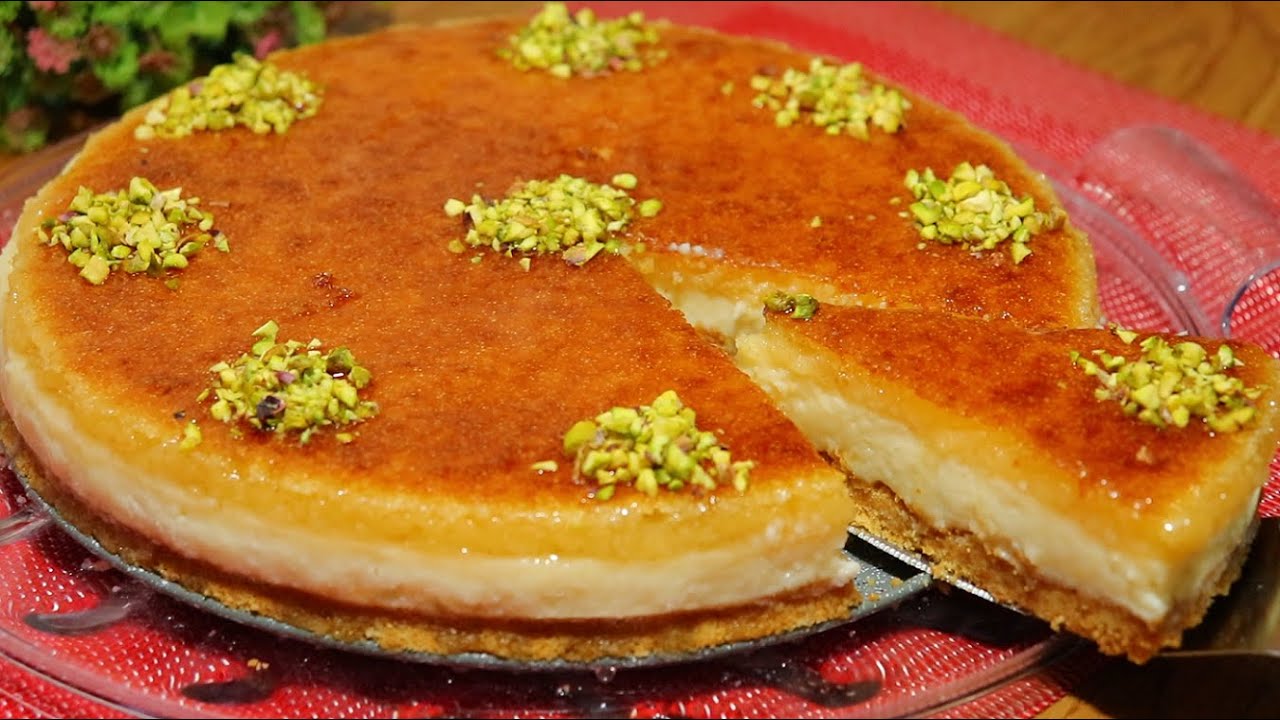 طريقة عمل تشيز كيك البسبوسة