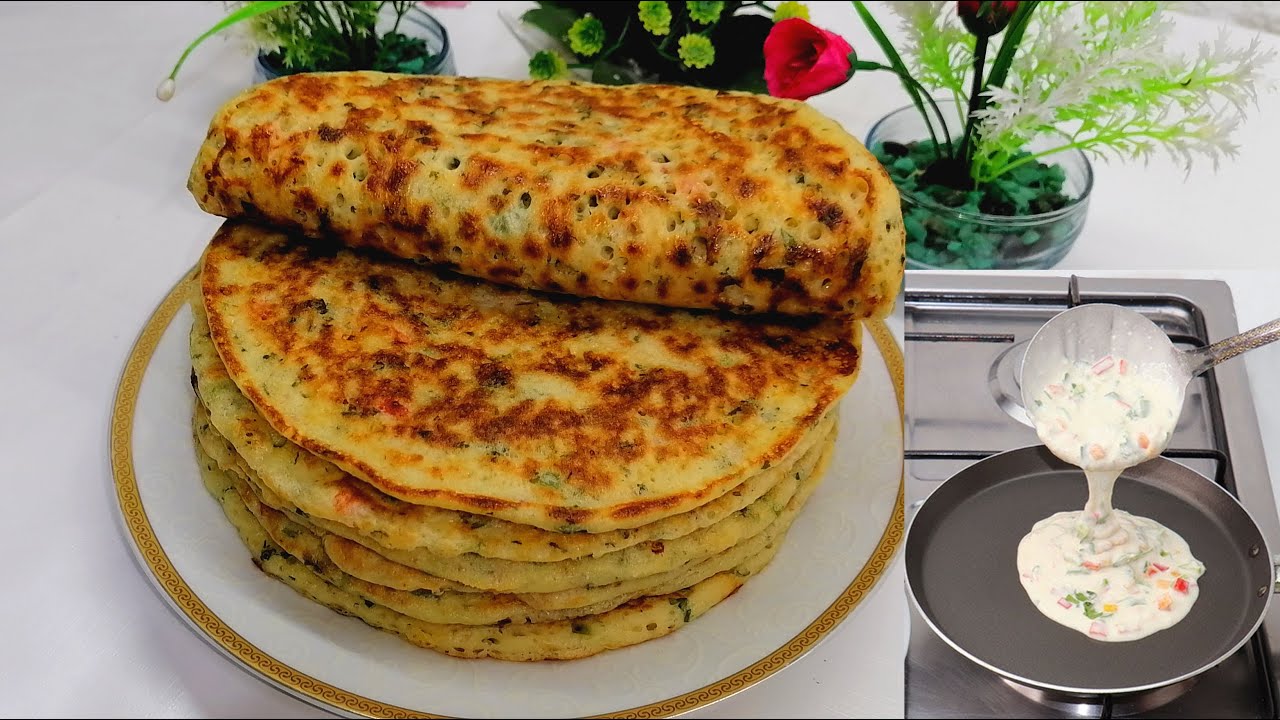 فطائر المقلاة السائلة