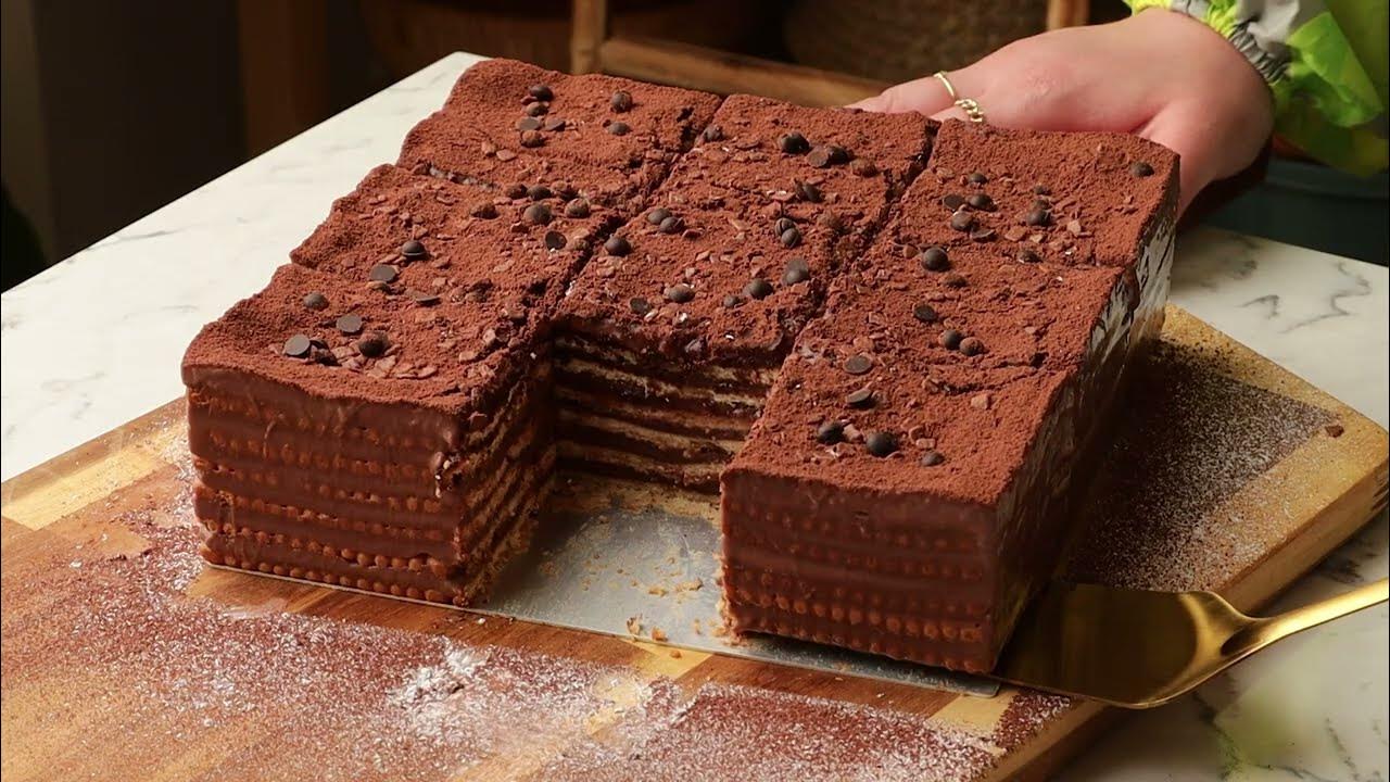 طريقة عمل كيكة القهوة الباردة