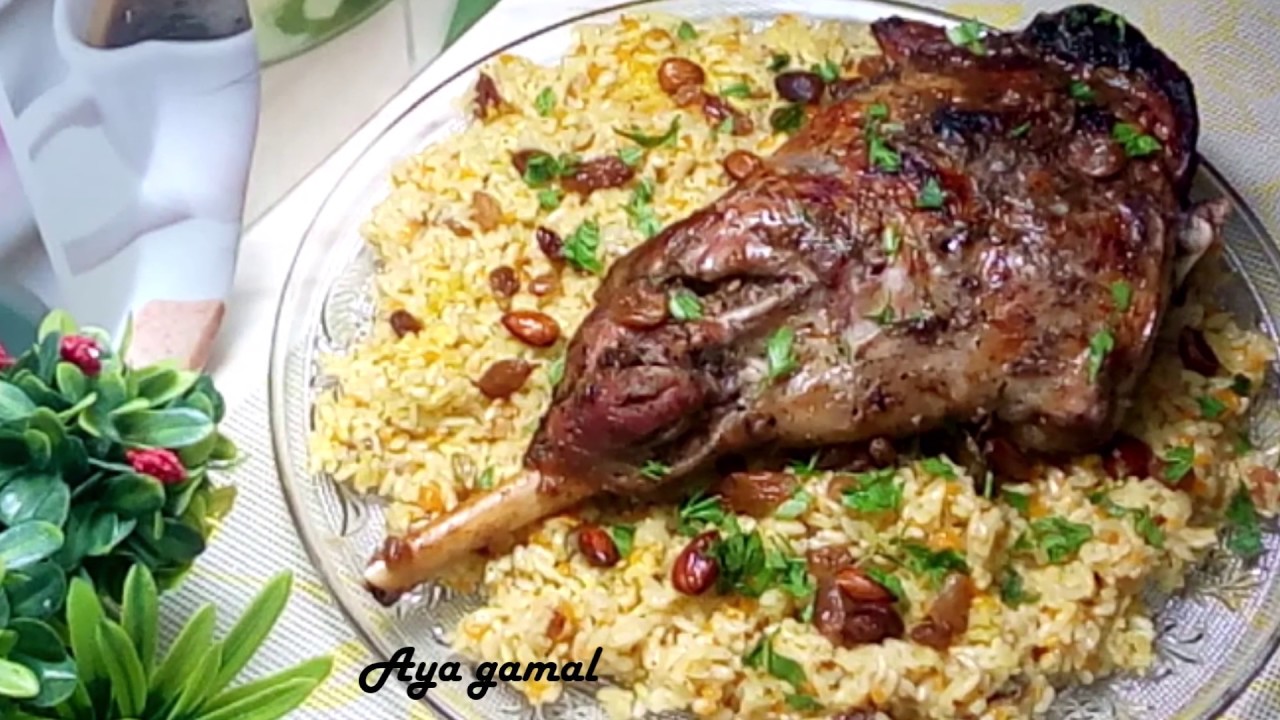 فخدة ضاني مشوية