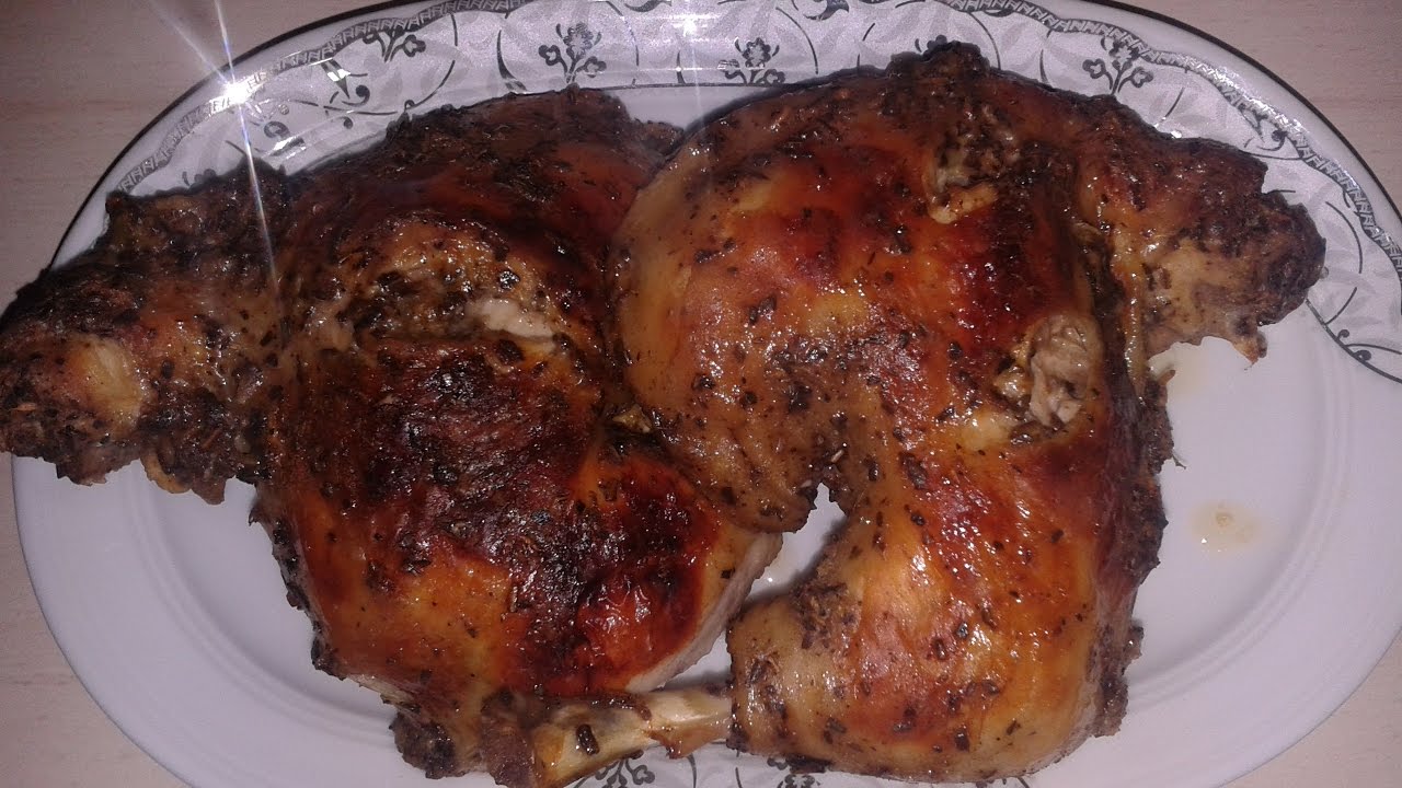 فراخ مشوية بالزبادي