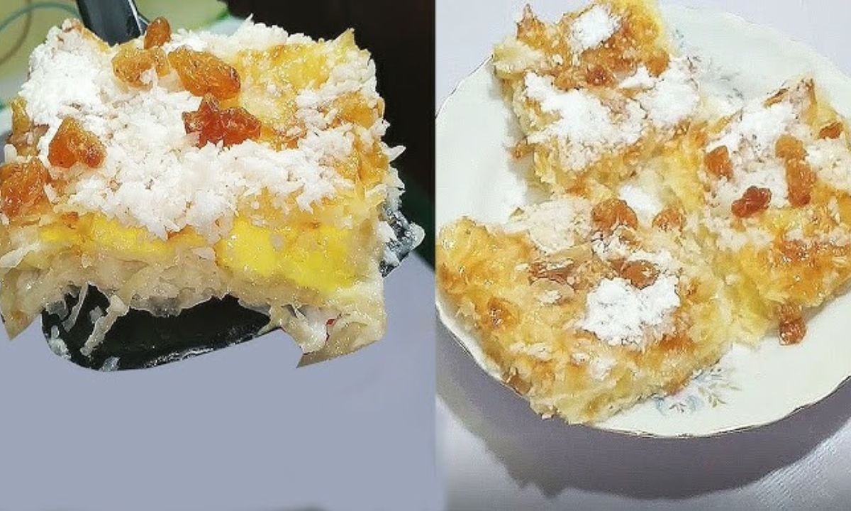فطائر الجلاش السريعة بحشوة الكاسترد