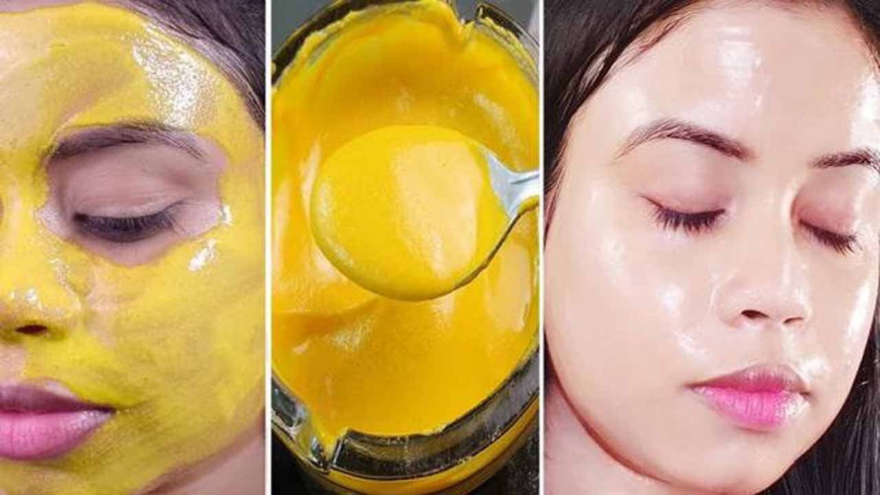 ماسك الكركم لتفتيح البشرة