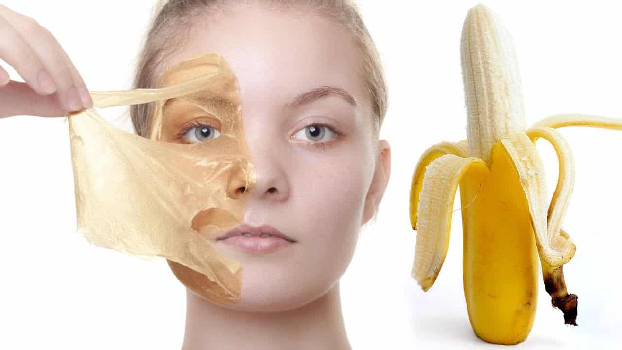ماسك قشور الموز والحليب
