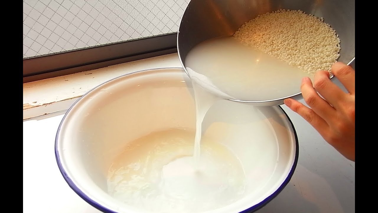 ماسك ماء الأرز