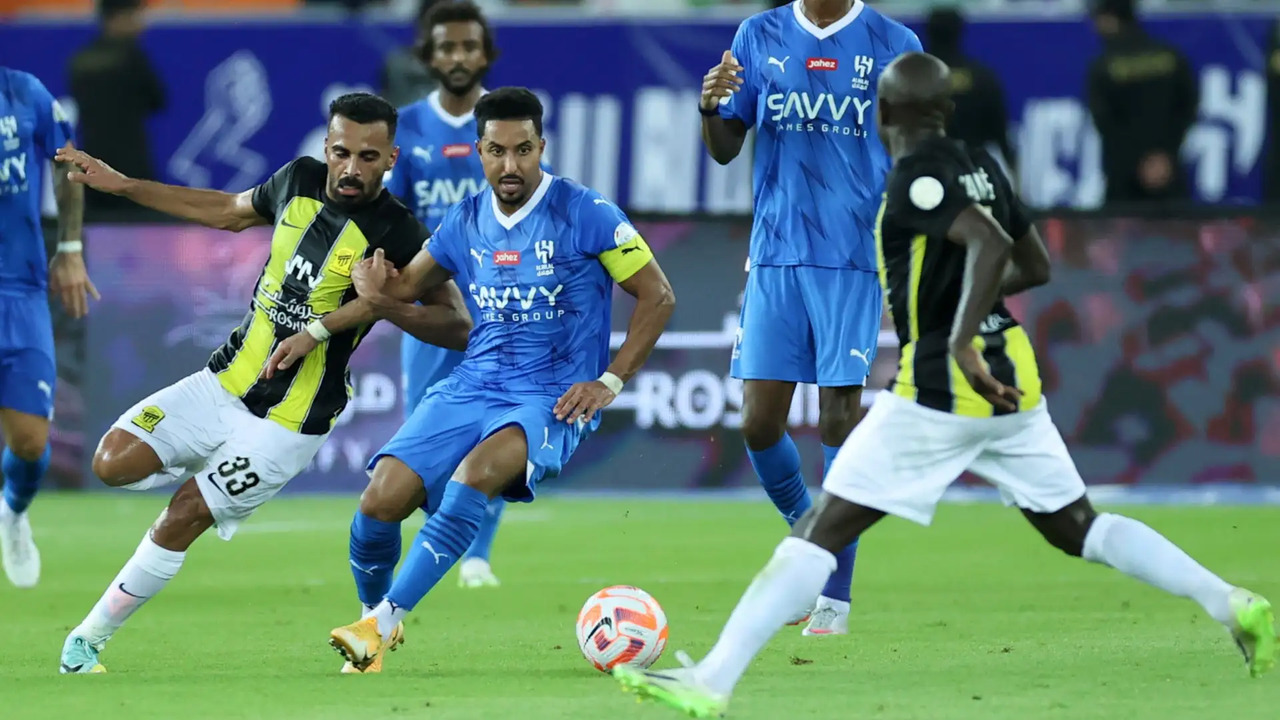 مباراة الهلال و ضمك