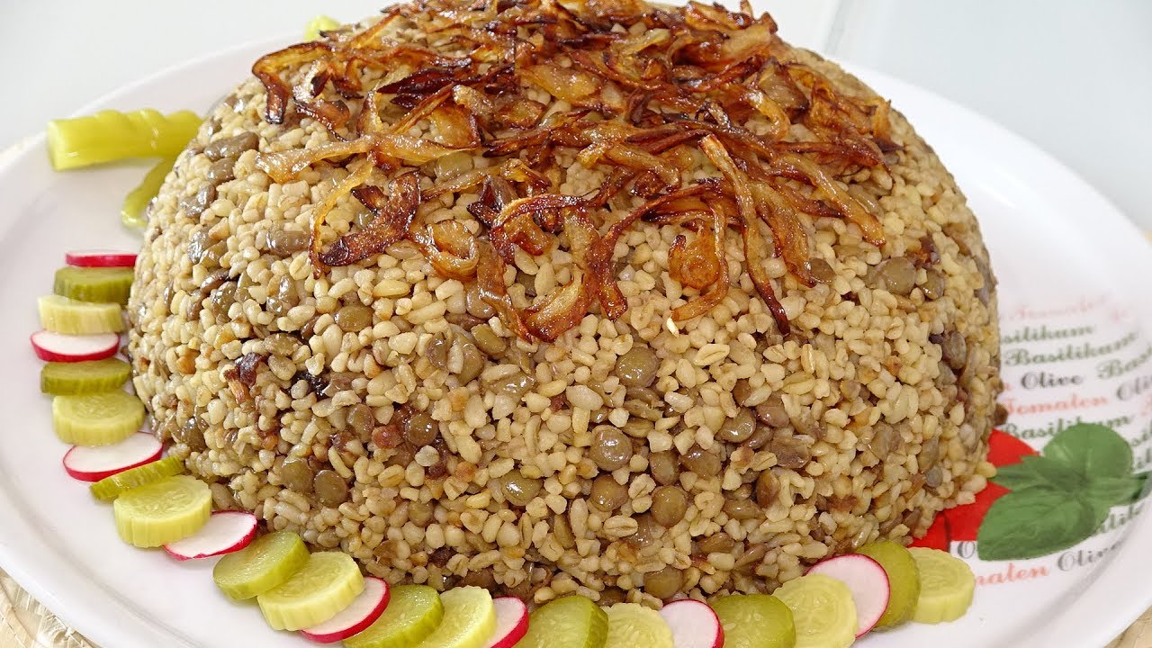 مجدرة البرغل