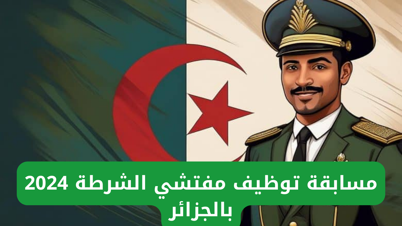 مسابقة توظيف مفتشي الشرطة