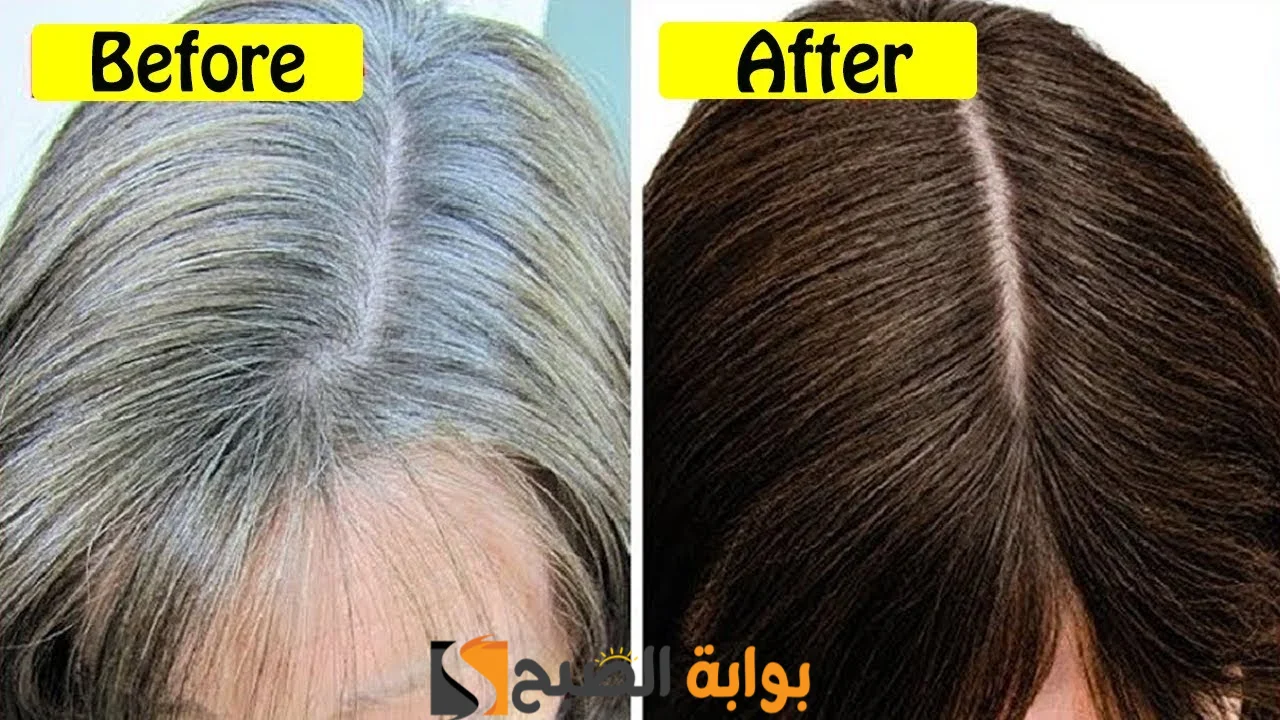 معجون الحناء مع الخل لإزالة الشعر الأبيض