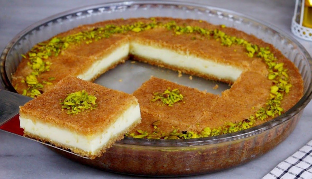 معمول مد بالقشطة البيتي