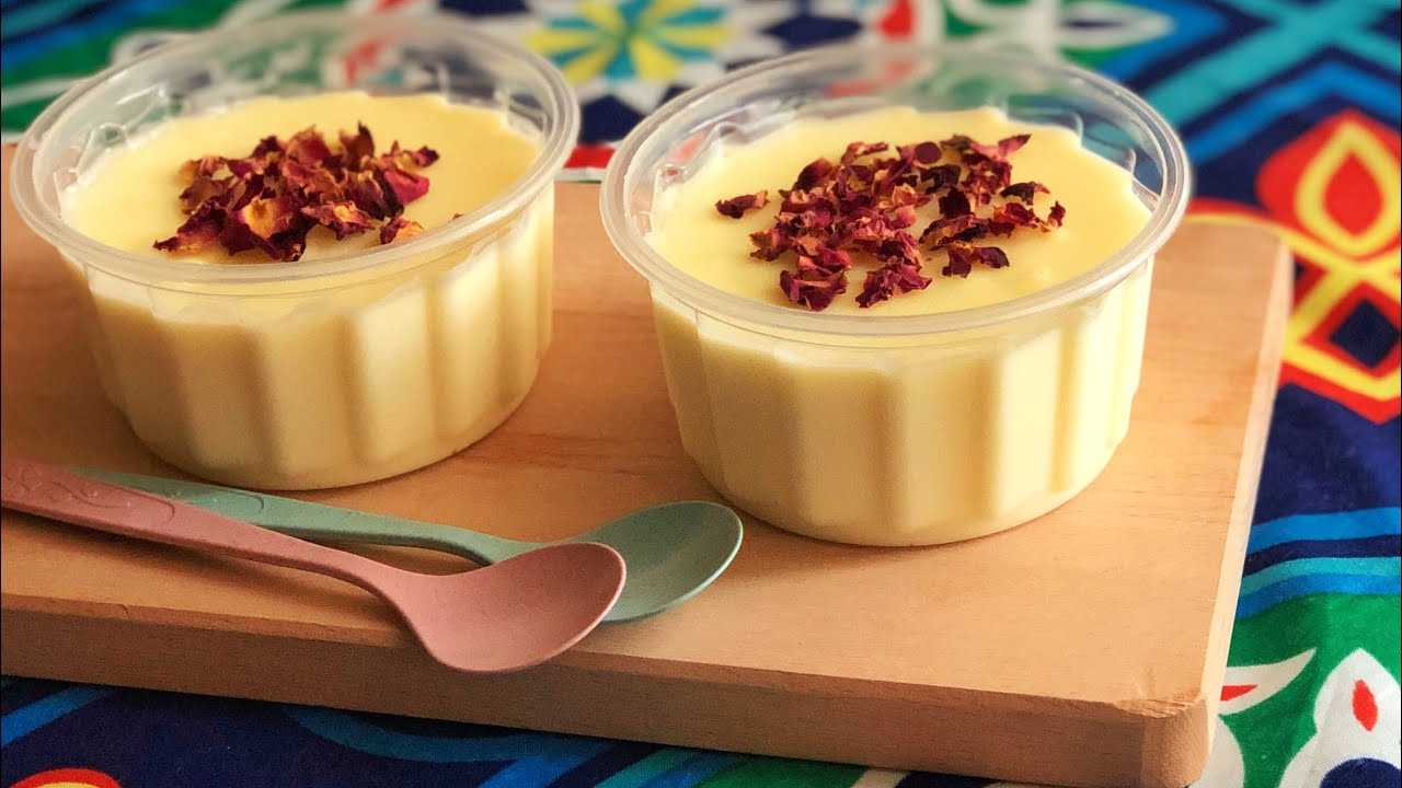 مهلبية المانجو والحليب