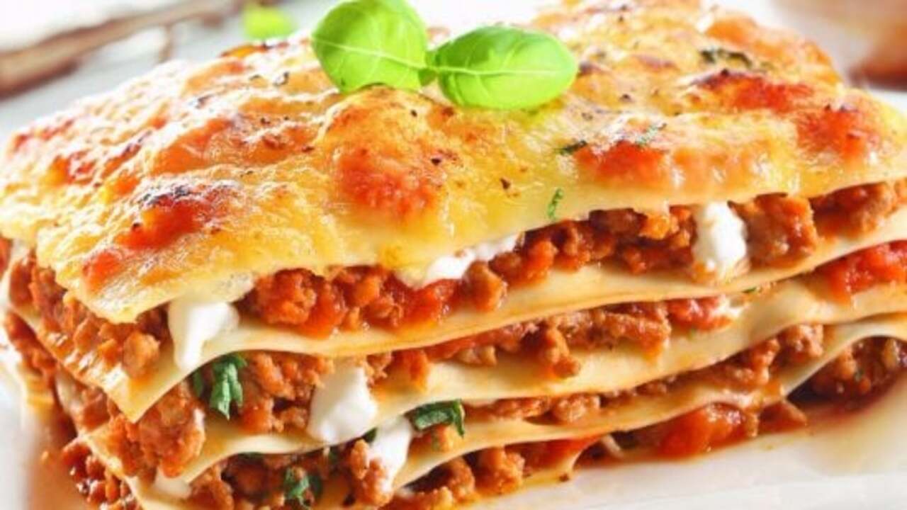 طريقة عمل اللازانيا