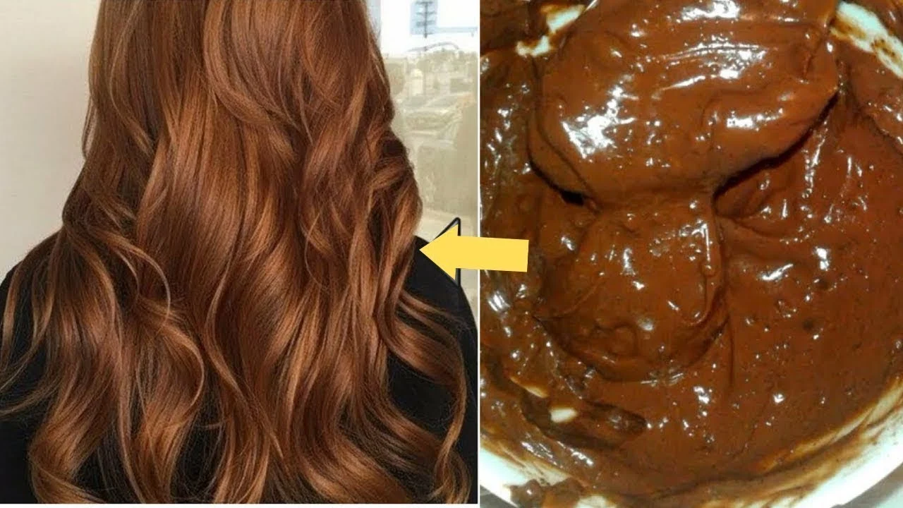 صبغ الشعر باللون البني المحمر بمكونات طبيعية بالمنزل